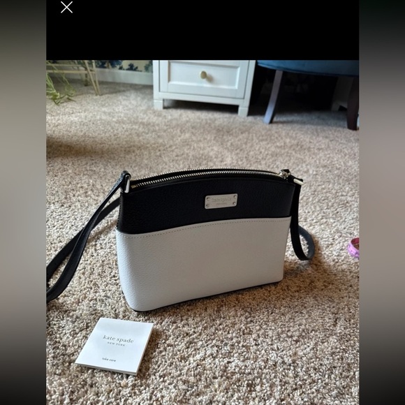 Kate Spade New York Jeanne Crossbody handbag, Vanilla Latte/Black ~MSRP$299 - Picture 11 of 12